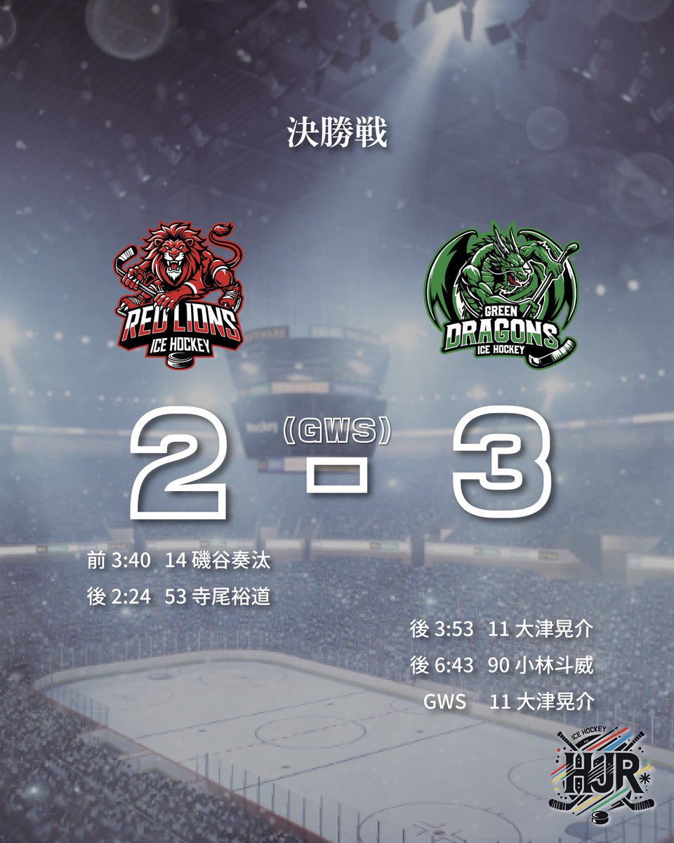 HJR |氷刃の乱2025 official tweet media