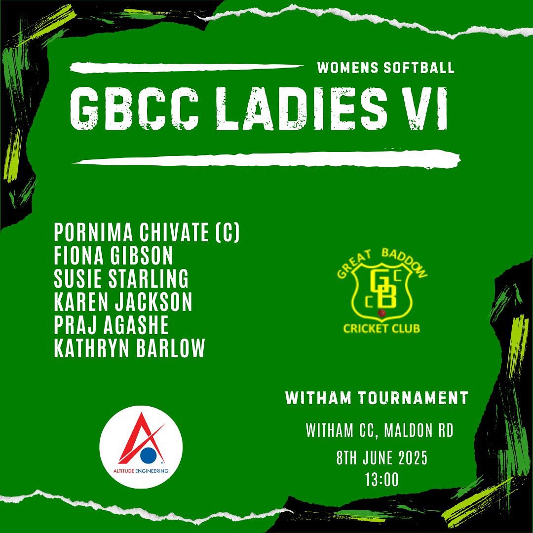 Great Baddow CC tweet media