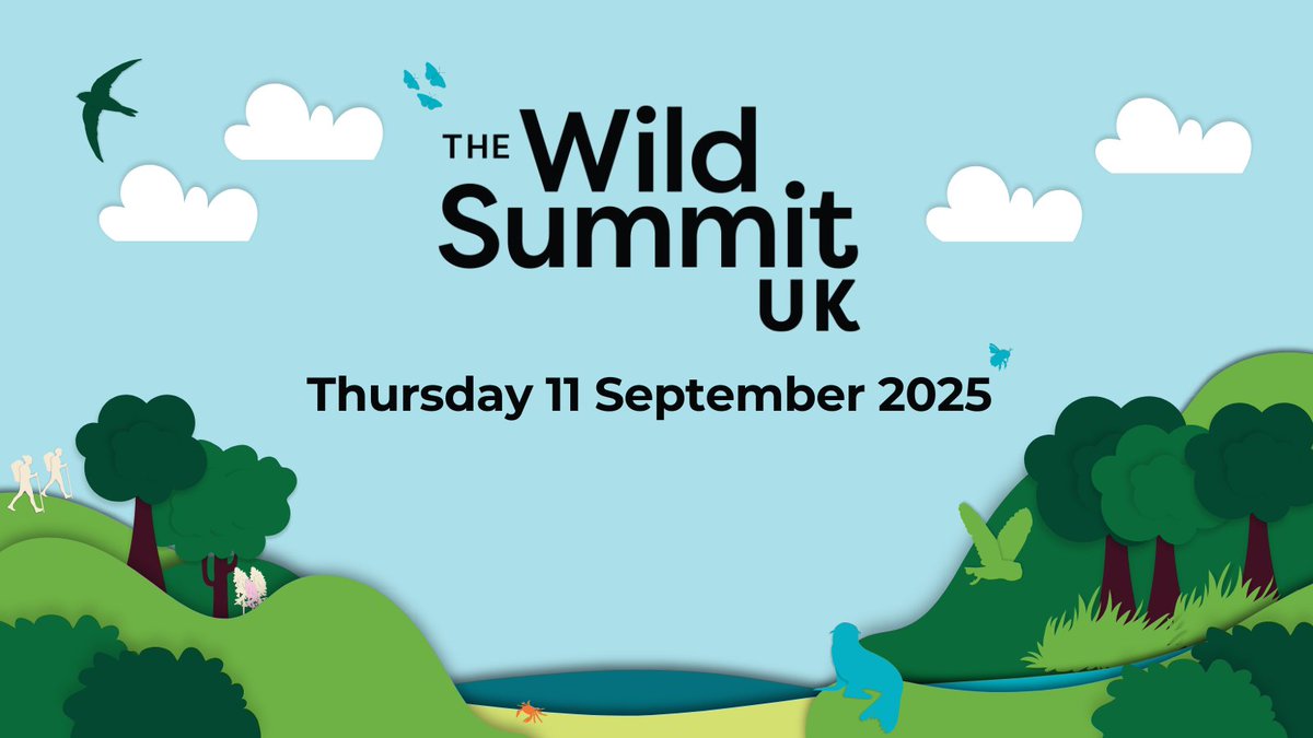 11 September will see campaigners, policy makers, nature experts &amp; more coming to Bristol for the first ever #WildSummitUK📣

Book your ticket now &amp; be part of a day all about celebrating nature, &amp; pushing for action to restore it🌱

wcl.org.uk/wildsummituk.a…
