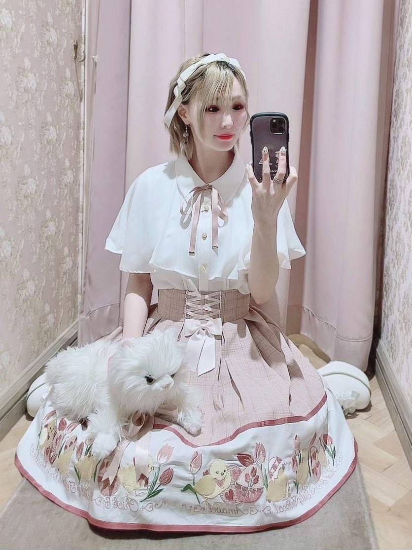 アマベル　Amavel Tulipe Festival 上下帽子パニエセット アマベル Amavel Tulipe Festival 上下帽子パニエセット アマベル