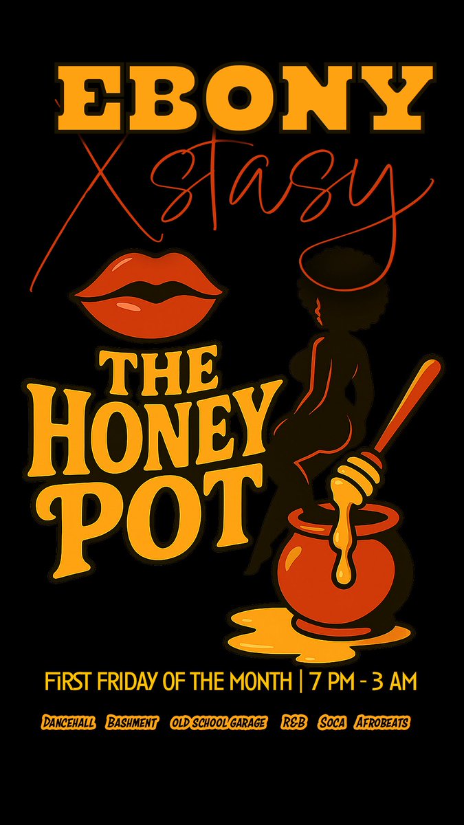 Saturday was wild 🔥
Big love to everyone who came out for XSTASY’s birthday — the vibes were insane 😈

Now it’s time for something even sweeter… 🍯

THE HONEY POT launches July 4th.
A night for the bold &amp; the curious.

DM for guest list + sticky details 🖤
#TheHoneyPot