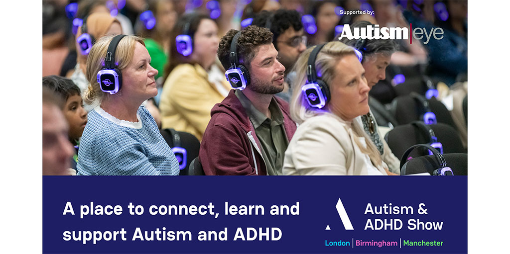 AutismEye's tweet image. The Autism & ADHD Show is coming in just two weeks! If you support someone on the #autism spectrum or with #ADHD don’t miss it - expert advice, workshops, free one-to-one clinics, specialist products.
autismadhdshow.co.uk
Book now and save 20% on tickets. #AutismADHDshow