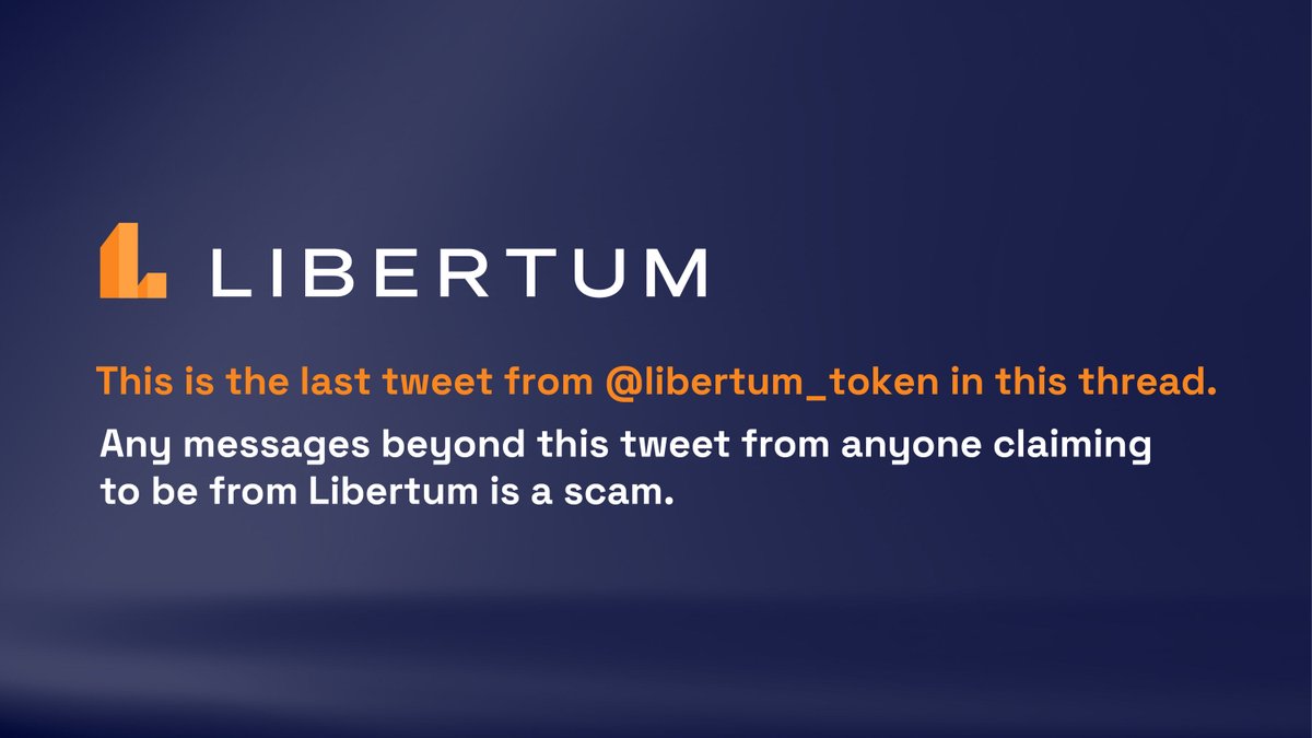 libertum_token's tweet image. 💡 Real-world impact, powered by tokenization.
Libertum is proud to be building that future.

#Tokenization #RWA #DeFi #Libertum #BaseChain #Agriculture #RWA #Brazil #Web3 #TradFiMeetsDeFi #BlockchainInnovation #SustainableInvesting #CryptoImpact #TVL #OnChainAgriculture
