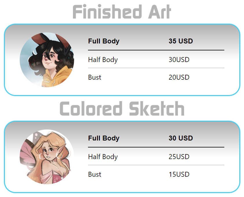 Louplht's tweet image. Hi everyone! Passing by to let you guys know my commissions and finally open! ദ്ദി(˵ •̀ ᴗ - ˵ ) ✧ If you&apos;re interested, pls contact me here or via discord/email!    

Discord: @Louplht
Email: Louplht@gmail.com
- 
My portfolio: loutfolio.carrd.co
- 
Please rt! &amp;lt;3