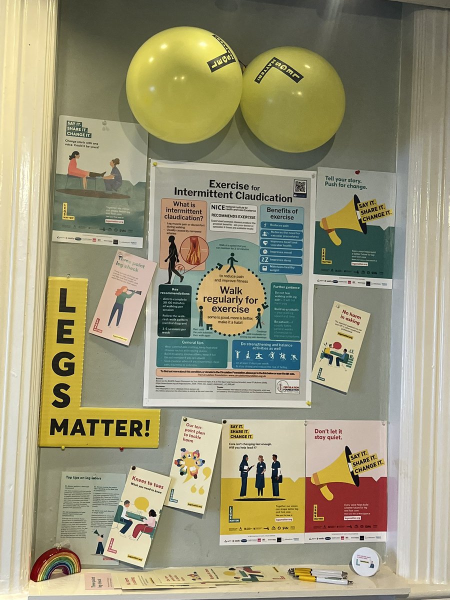 Joanne Casey (@jo_casey1) on Twitter photo <a href="/LegsMatter/">LegsMatter</a> week is here!! Blow up your balloons, put up your posters and share your passion for good foot and leg care! Check out what’s on this week 👉legsmatter.org/legs-matter-we…
#SayItShareItChangeIt
<a href="/RoyColPod/">Royal College of Podiatry</a> <a href="/NHSEngland/">NHS England</a> <a href="/AHPsEverywhere/">AHPsEverywhere</a> <a href="/vascularnurses/">SVN (Society of Vascular Nurses)</a> <a href="/BritishLymph/">BLS</a> <a href="/LegsMatter/">LegsMatter</a> week is here!! Blow up your balloons, put up your posters and share your passion for good foot and leg care! Check out what’s on this week 👉legsmatter.org/legs-matter-we…
#SayItShareItChangeIt
<a href="/RoyColPod/">Royal College of Podiatry</a> <a href="/NHSEngland/">NHS England</a> <a href="/AHPsEverywhere/">AHPsEverywhere</a> <a href="/vascularnurses/">SVN (Society of Vascular Nurses)</a> <a href="/BritishLymph/">BLS</a>