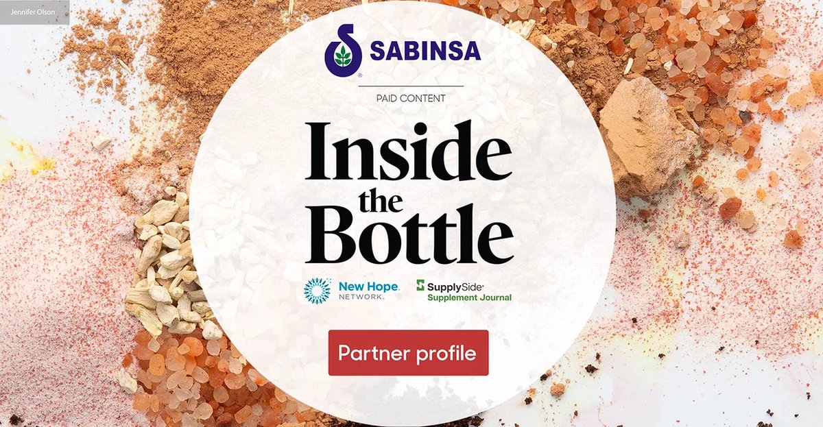 New Hope Network published an article on June 5, titled “From Ingredient Integrity to Consumer Impact: Sabinsa's Strategic Evolution Reflects a Renewed Vision for the Supplement Industry,” highlighting Sabinsa’s evolutionary journey. Read here… shorturl.at/SZw8d.
