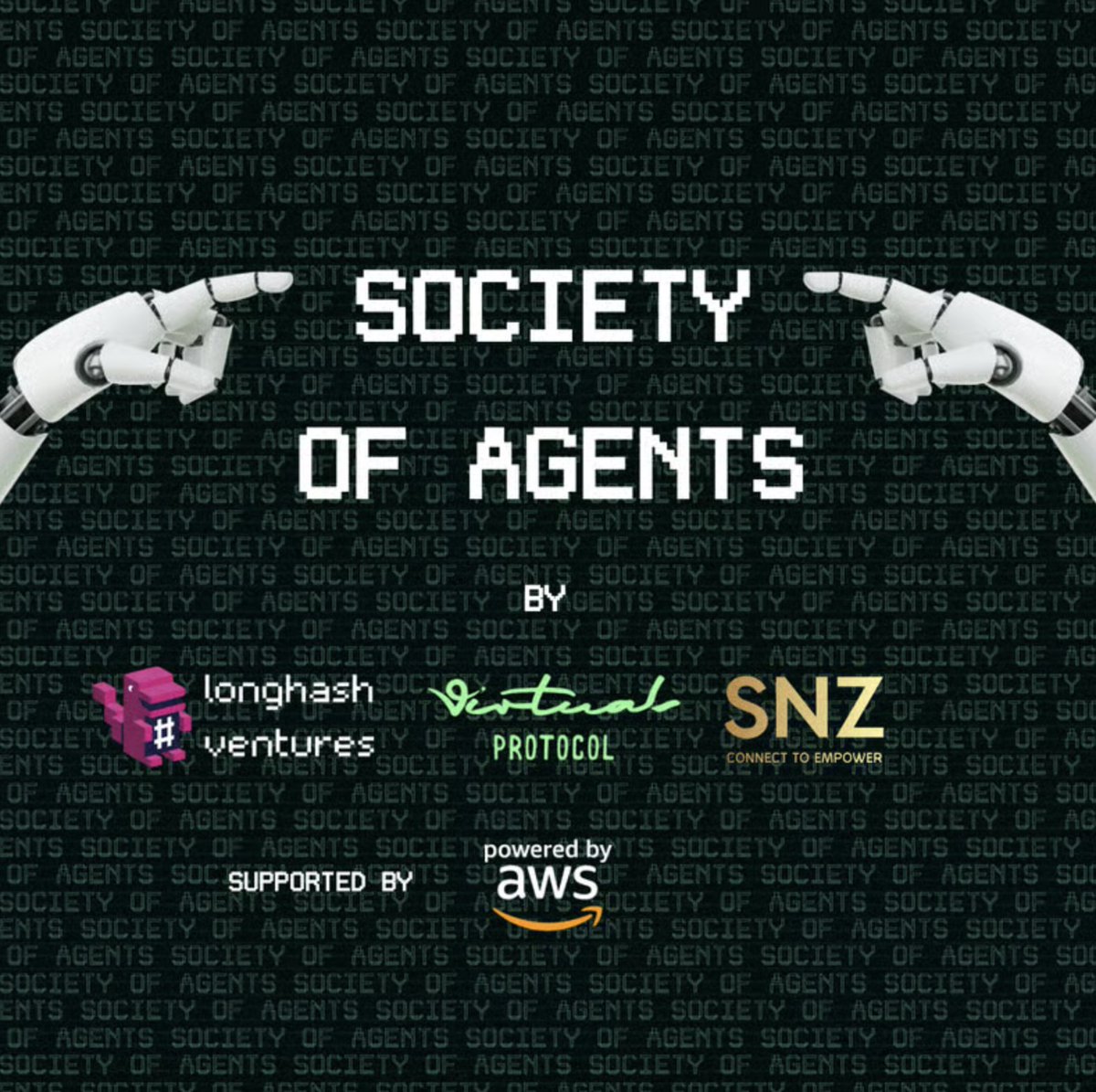 Virtuals Protocol (@virtuals_io) on Twitter photo Virtuals Protocol is coming to Singapore.
Together with <a href="/LongHashVC/">LongHash Ventures</a>, <a href="/snzholding/">SNZ Holding</a>, <a href="/virtuals_vc/">Virtuals Ventures</a> , and <a href="/AWSstartups/">AWS Startups</a>, we’re hosting an afternoon for developers, researchers, and investors exploring the frontier of AI × crypto.
🔹 Opening keynote by <a href="/ethermage/">EtherMage</a>
🔹 Panel: AI-Powered Virtuals Protocol is coming to Singapore.
Together with <a href="/LongHashVC/">LongHash Ventures</a>, <a href="/snzholding/">SNZ Holding</a>, <a href="/virtuals_vc/">Virtuals Ventures</a> , and <a href="/AWSstartups/">AWS Startups</a>, we’re hosting an afternoon for developers, researchers, and investors exploring the frontier of AI × crypto.
🔹 Opening keynote by <a href="/ethermage/">EtherMage</a>
🔹 Panel: AI-Powered