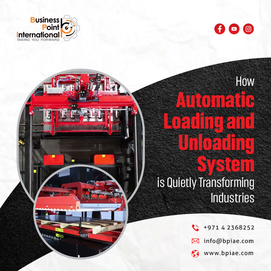 bpigoc's tweet image. Unlocking Industrial Efficiency Through Automatic Loading and Unloading System - bit.ly/4kTtIU7

#AutomaticLoadingAndUnloadingSystem #AutomaticLoadingSystem #AutomaticUnloadingSystem #LoadingSystem #UnloadingSystem #BusinessPointInternational #UAE #Dubai #Sharjah