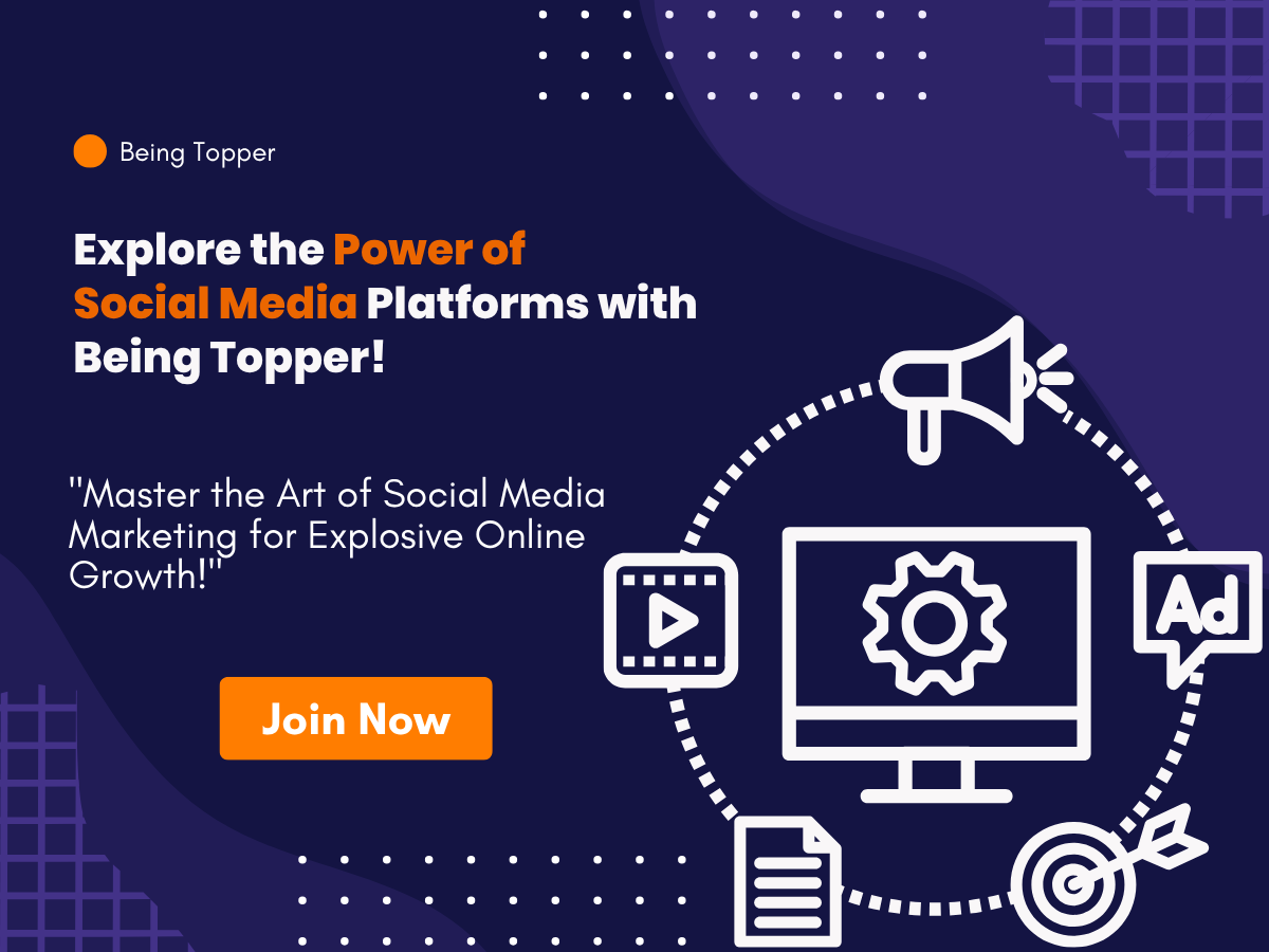 Being_Topper's tweet photo. 🌐 Unlock the power of social media with Being Topper! 🚀
From Facebook to TikTok, we’ll teach you how to engage, build brand visibility, and maximize your results.

📞 Ready to grow your business? 
Visit 
https://t.co/jBwhPXkdB8
#SocialMediaMarketing #BeingTopper https://t.co/A9nMGZVUhk