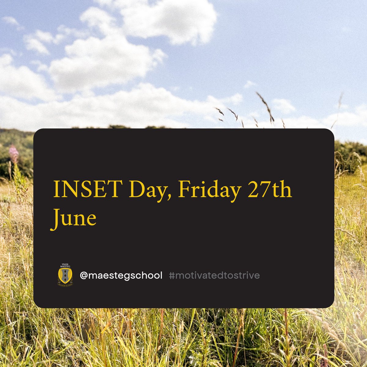 Maesteg School tweet media