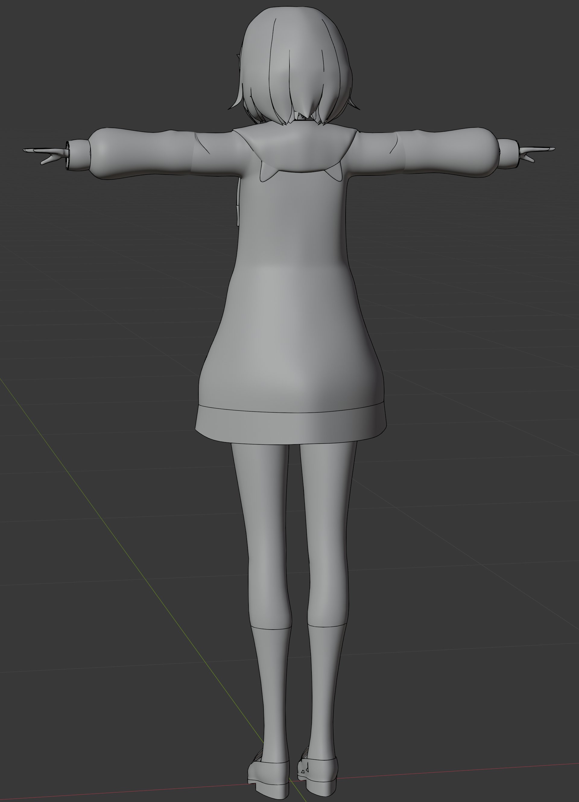 Blenderでアニメ絵キャラクターを作ろう!前編後編セット販売