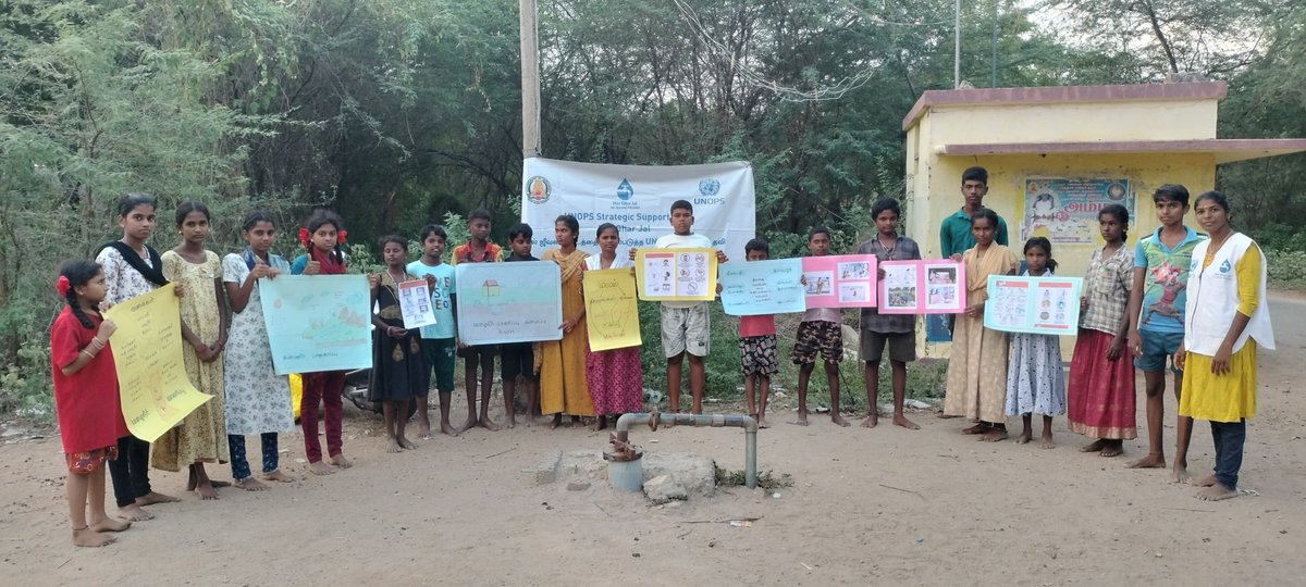 #Jaldoot program was conducted in Panikkurippu GP, Tamil Nadu covered key topics such as Water conservation, Rainwater harvesting, Water supply schemes, Handwashing methods, Water Handling, Water-saving method &amp; WASH - Water, Sanitation and Hygiene. <a href="/DenmarkinIndia/">Rasmus Abildgaard Kristensen</a> <a href="/jaljeevan_/">Jal Jeevan Mission- #JalJeevanMission #HarGharJal</a>