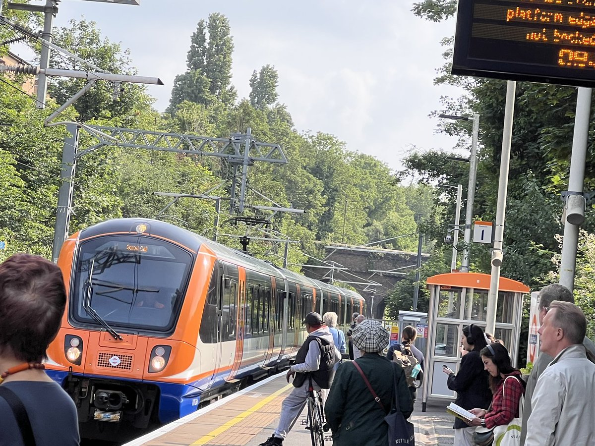 Well, Crouch End Suffragette Line delay due to ‘Swans on the Line’ somewhere nearer Barking Riverside: apparently they now need to be repatriated to Walthamstow Wetlands. An inventive new cygneture excuse for <a href="/TfL/">TfL</a> interruptions…