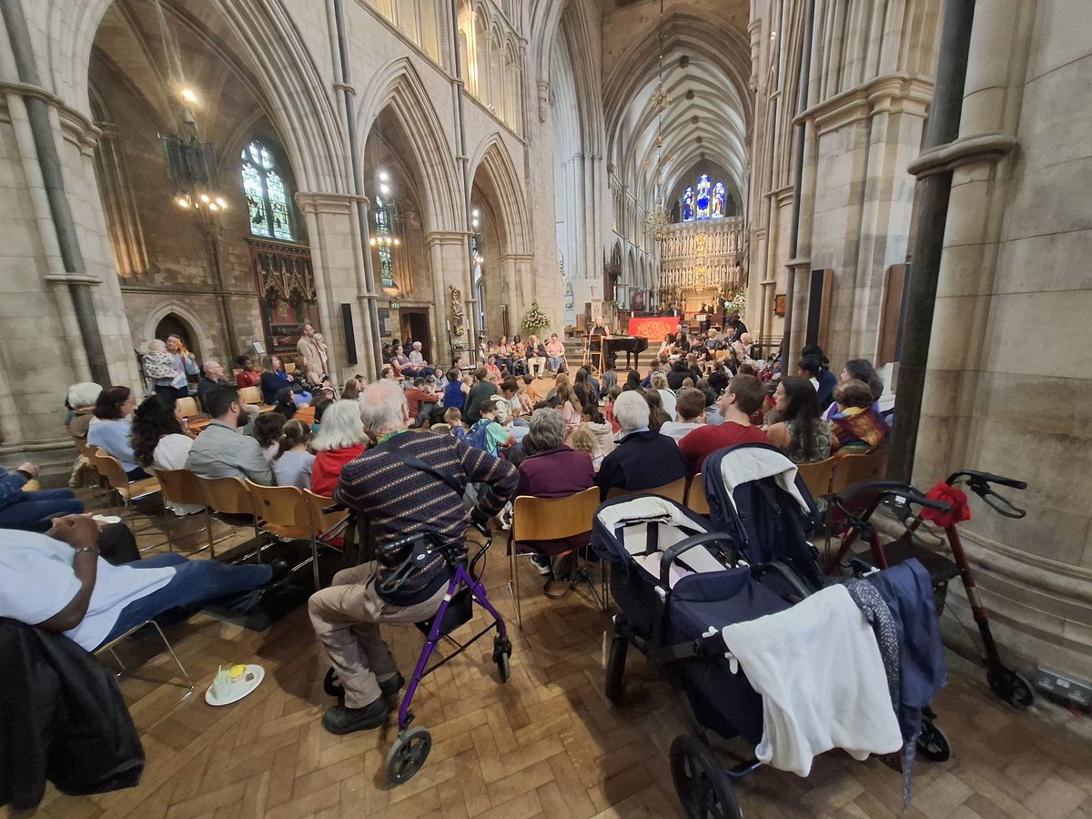 willscookson's tweet image. A joy-filled energic all age Pentecost service at @Southwarkcathed with lots of wonderful noise and excitement. Huge thanks to Sharon Moughtin and Kayhryn Fleming - very moving for many people @SouthwarkCofE