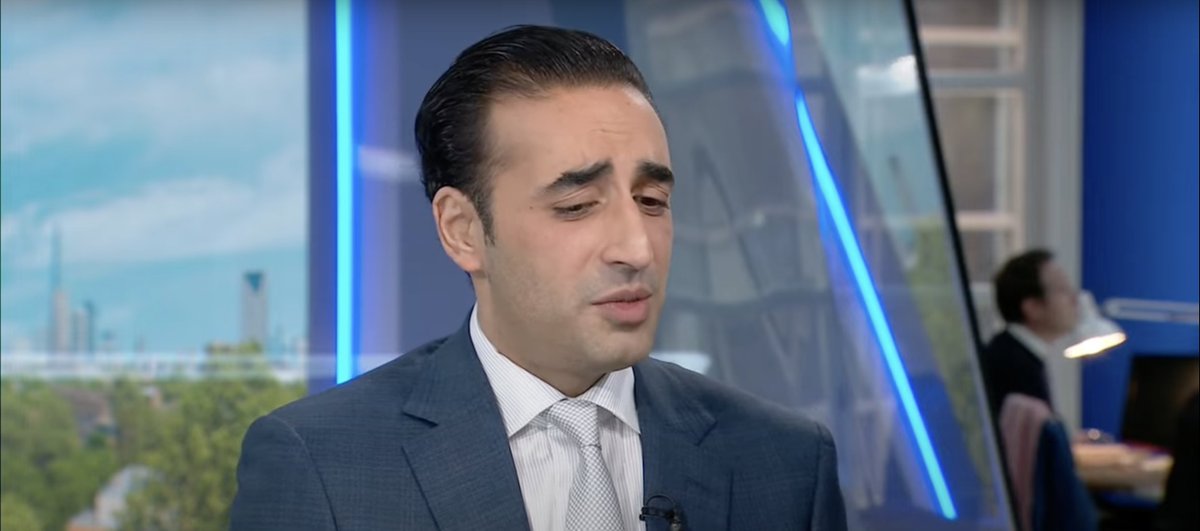 "If the courts and everything feels that he deserves to be let out on bail, we would support that, it's absolutely his right", says <a href="/BBhuttoZardari/">BilawalBhuttoZardari</a> to <a href="/SkyNews/">Sky News</a> during his interview on the question of Imran Khan's reported and probable bail on 11th June, in response to challenging