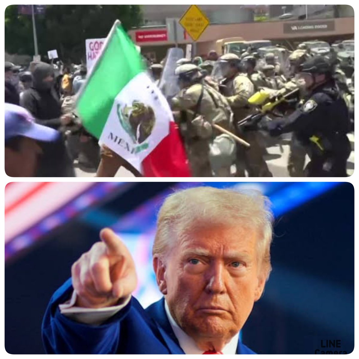 zozo369zz's tweet photo. President Trump‼️

In Los Angeles

2,000 National Guard members

Dispatch💥👊👊👊👍 https://t.co/bxR3Gy61Ek