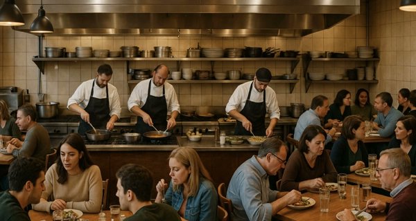 ListenIn_NL's tweet photo. Wat je hoort, beïnvloedt wat je proeft.
 🎶 Geluid kan smaken als umami versterken of juist onderdrukken.
 👂 Lees hoe akoestiek de eetervaring vormt:
 https://t.co/Oxf0tWg2yB https://t.co/LaYLRDf0uB