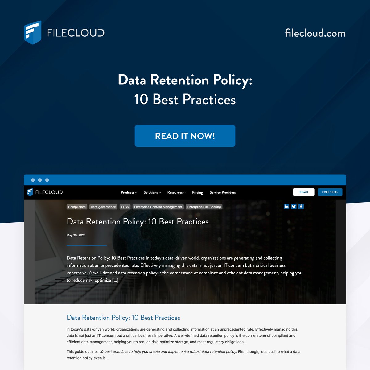 FileCloud tweet media