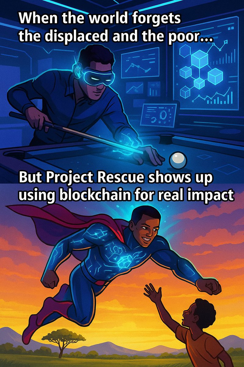 Alepty (@titusnyajo7893) on Twitter photo š¢ When the world forgets the displaced and the poor... š¦øāāļø But Project Rescue shows up using blockchain for real impact!
This isnāt just crypto ā itās compassion powered by technology.
#ProjectRescueMeme <a href="/ProjectRescuee/">Project Rescue</a>
Letās build a better future, one block at a time š§± š¢ When the world forgets the displaced and the poor... š¦øāāļø But Project Rescue shows up using blockchain for real impact!
This isnāt just crypto ā itās compassion powered by technology.
#ProjectRescueMeme <a href="/ProjectRescuee/">Project Rescue</a>
Letās build a better future, one block at a time š§±