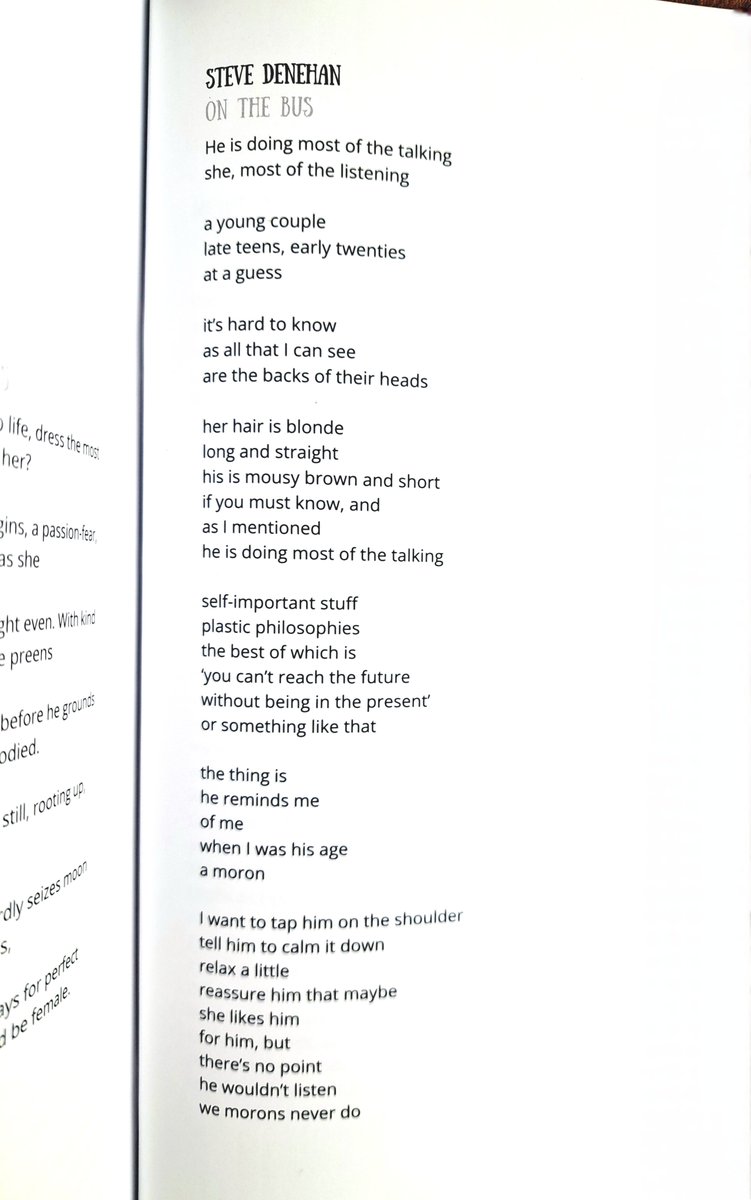 SteverinoD's tweet image. This is a poem about morons that was published in the sizzling-off-the-press issue of The Madrid Review, one of the best journals out there.

Thanks for reading. :)