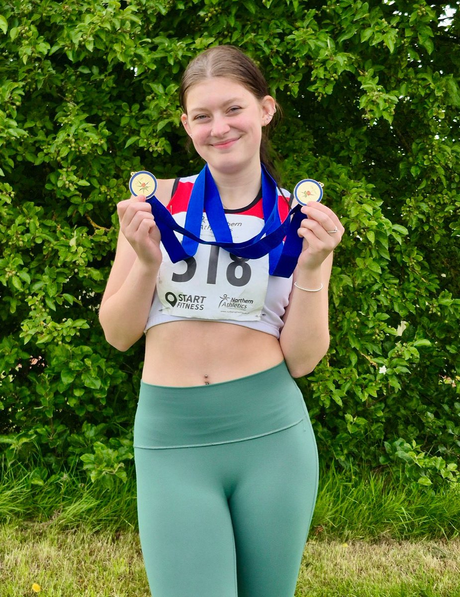An update from our bursary recipient 
Skye Marshall who is now double Northern Athletics Outdoor Champ in the shot putt and the javelin.
A big thank you to the together forever trust for the continued support for Skye on her athletics journey. It really is appreciated 🩷🩵