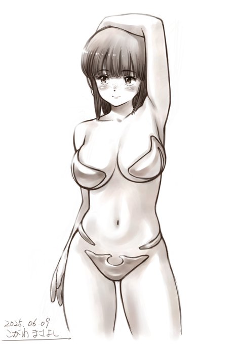 習作76("ウイングマン"より森本桃子さん 