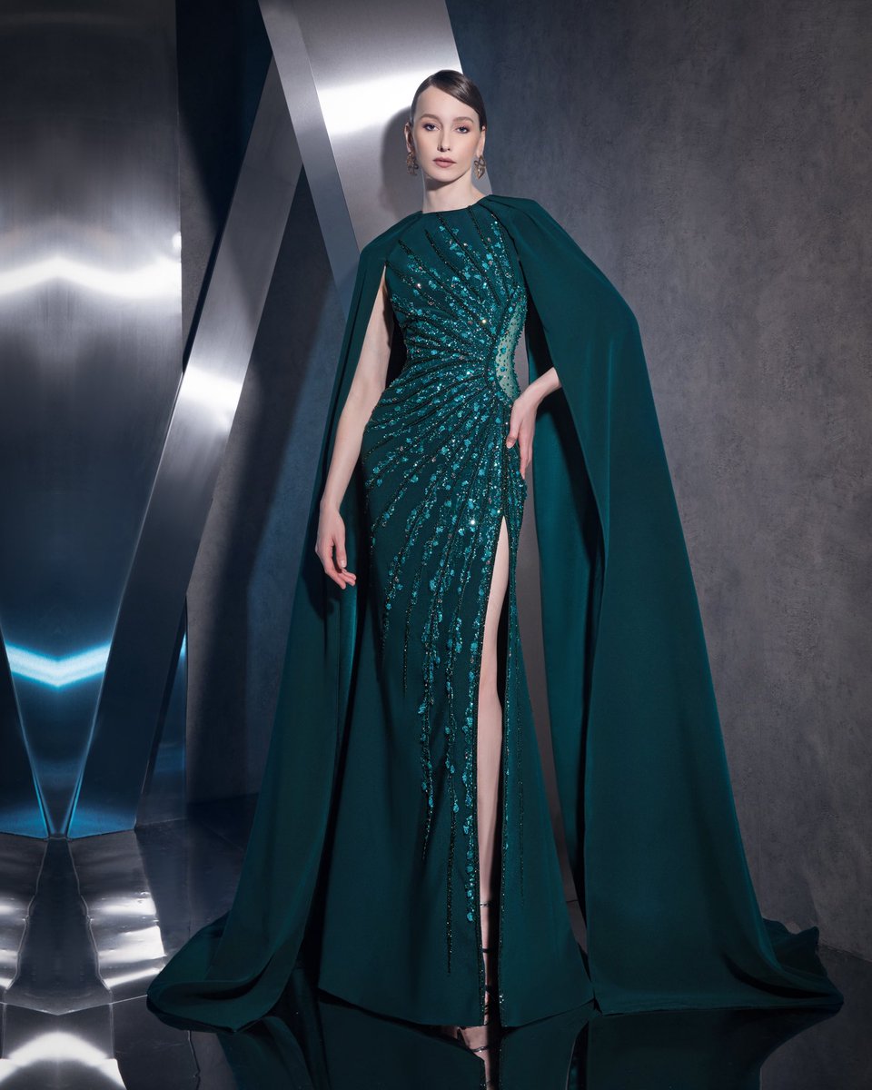 Sharp edges and soft shadows merge in #Harmony 🌟 #ZiadNakad #RTW