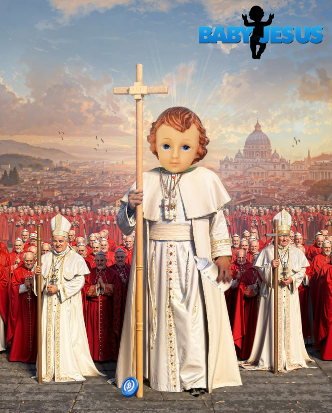 BabyJesusMeme's tweet photo. Communement #4

"He who protecteth the network protecteth the kingdom. Cast out bots, scammers, and those who soweth chaos." 

(keep the chain holy) https://t.co/d1nQVJY7ps