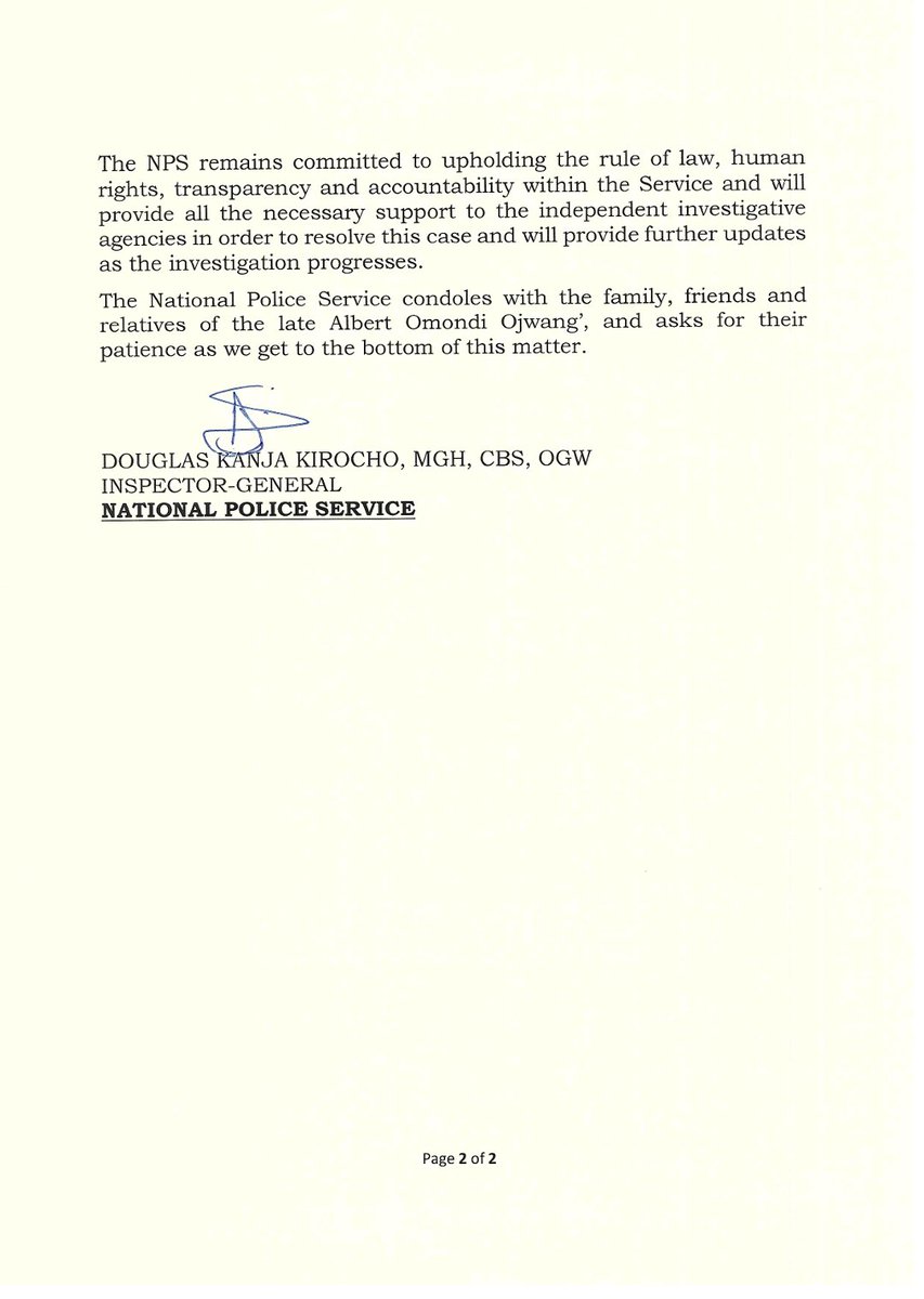 National Police Service-Kenya tweet media
