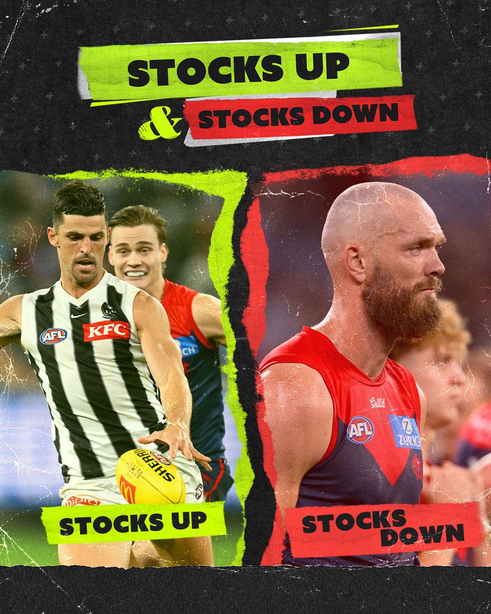 There's a HEAP to take away from that King's Birthday thriller 😮‍💨

Whose stocks are up, and whose are down after another fascinating round of footy? 👇

AFL STOCKS 📝: tinyurl.com/yrryek9j