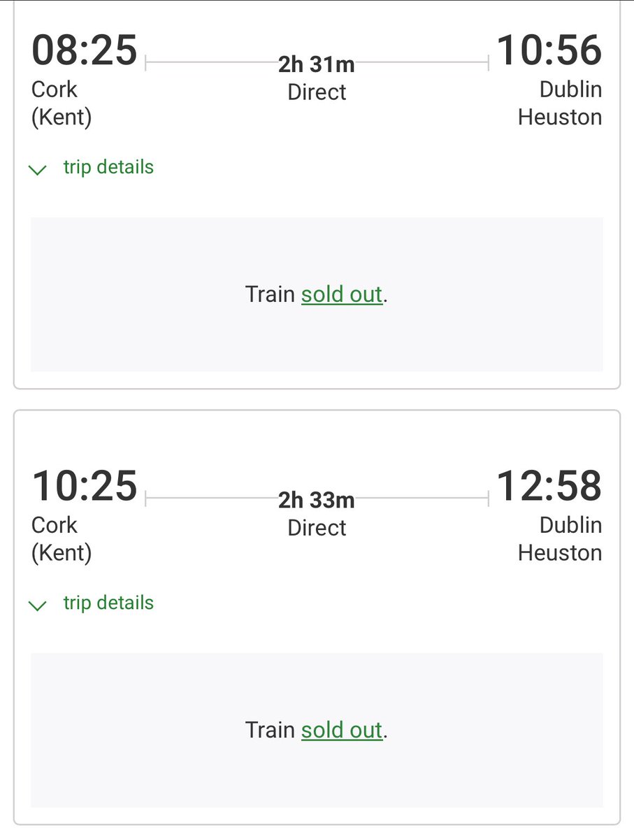 “The hype around Cork is coming from outside the county”

Trains from Cork to Dublin on All Ireland Final day before Cork have played the semi-final. #GAA