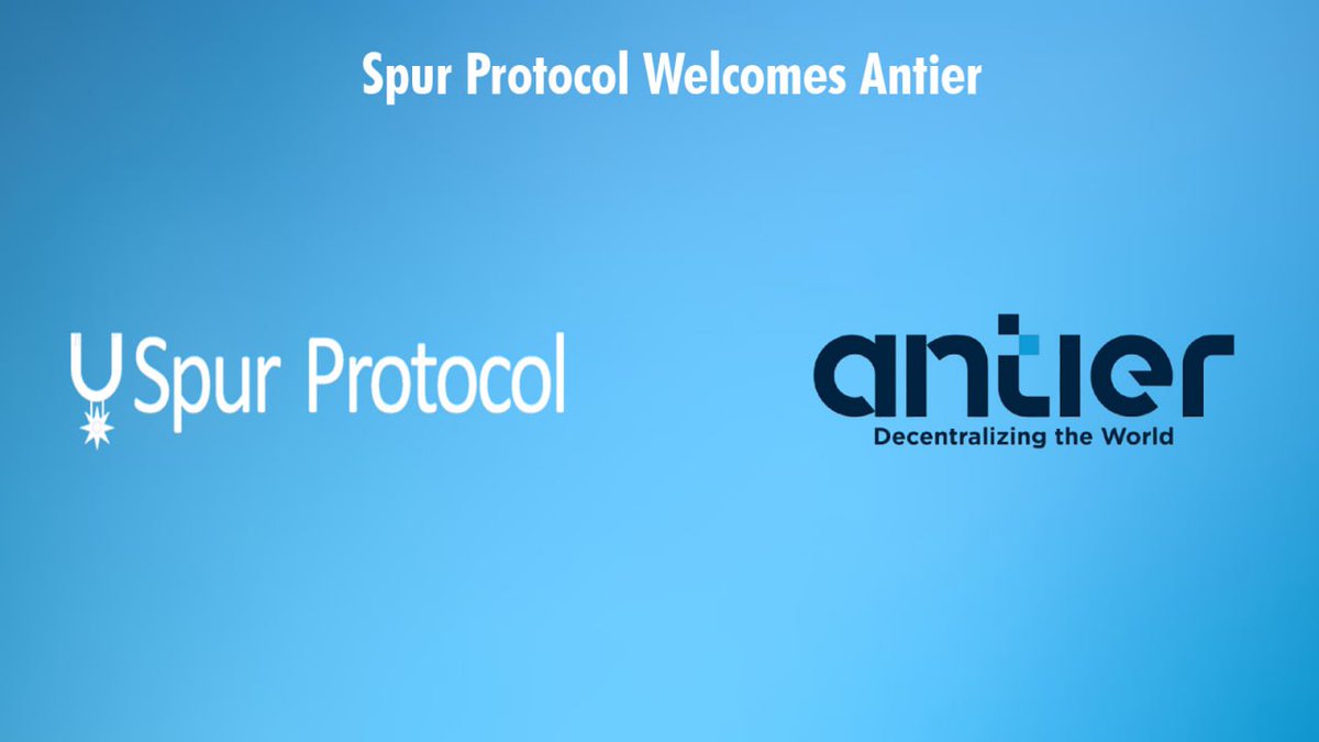 Spur protocol (@spurprotocol) on Twitter photo Partnership Announcement π£
We are thrilled to announce our partnership with <a href="/antiersolutions/">Antier Solutions</a> a blockchain consulting agency.
Weβre Joining forces to supercharge the future of <a href="/SON_Blockchain/">SON Blockchain π</a>, #DeFi and bring next-gen #dapps to life, faster, smarter, and stronger than ever. Partnership Announcement π£
We are thrilled to announce our partnership with <a href="/antiersolutions/">Antier Solutions</a> a blockchain consulting agency.
Weβre Joining forces to supercharge the future of <a href="/SON_Blockchain/">SON Blockchain π</a>, #DeFi and bring next-gen #dapps to life, faster, smarter, and stronger than ever.