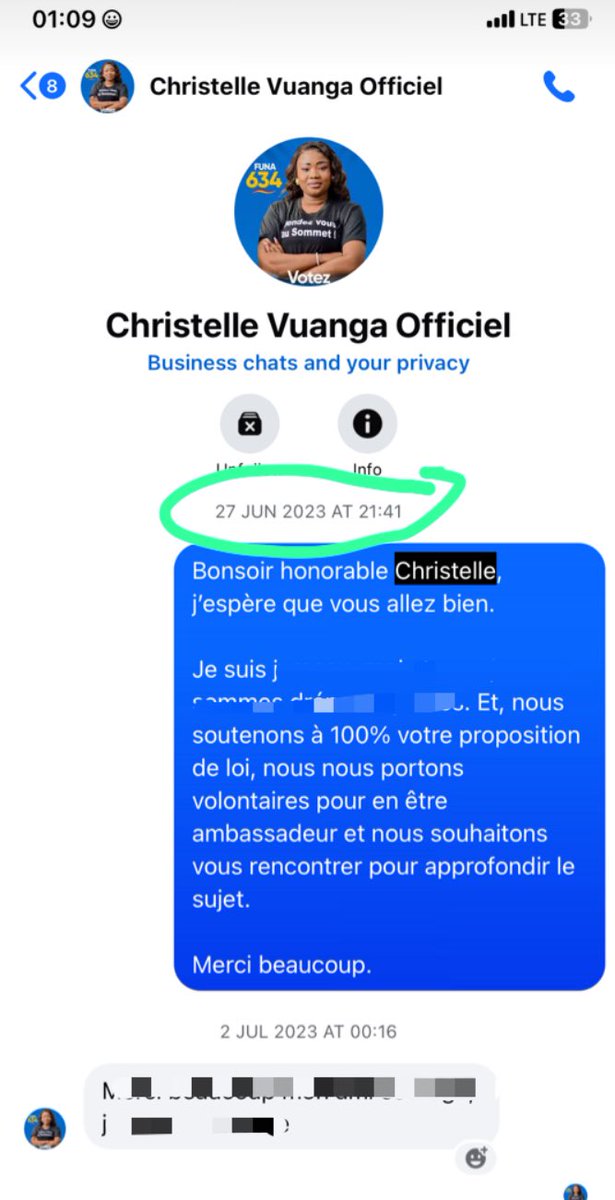 Chadrack Mbuyi Sombamania (@chadrackmbuyi01) on Twitter photo Je soutenais, soutiens et soutiendrai toujours à 100 % la proposition de loi de l’honorable <a href="/ChristelleVuan1/">Christelle Vuanga</a>, d’abord en tant que personne, mais aussi en ma qualité de représentant du collectif de drépanocytaires de Kinshasa (RDC).
Ayant personnellement lu le résumé de cette Je soutenais, soutiens et soutiendrai toujours à 100 % la proposition de loi de l’honorable <a href="/ChristelleVuan1/">Christelle Vuanga</a>, d’abord en tant que personne, mais aussi en ma qualité de représentant du collectif de drépanocytaires de Kinshasa (RDC).
Ayant personnellement lu le résumé de cette