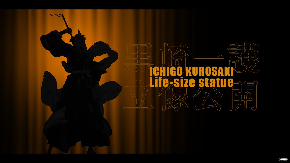 bleach_tlob_eve's tweet photo. /⋰ 
『𝗕𝗟𝗘𝗔𝗖𝗛 𝗧𝗛𝗘 𝗟𝗢𝗖𝗨𝗦 𝗢𝗙 𝗕𝗥𝗔𝗩𝗘 Ⅱ』
 チケット発売中!!
\⋱

等身大スケール立像の黒崎一護が、池袋の地に登場✨
ライトアップと共にお楽しみください！

🎫チケットはこちらから
https://t.co/p04zwcoO62

#BLEACH #BLEACH_BTDB https://t.co/ItWns7RkMC