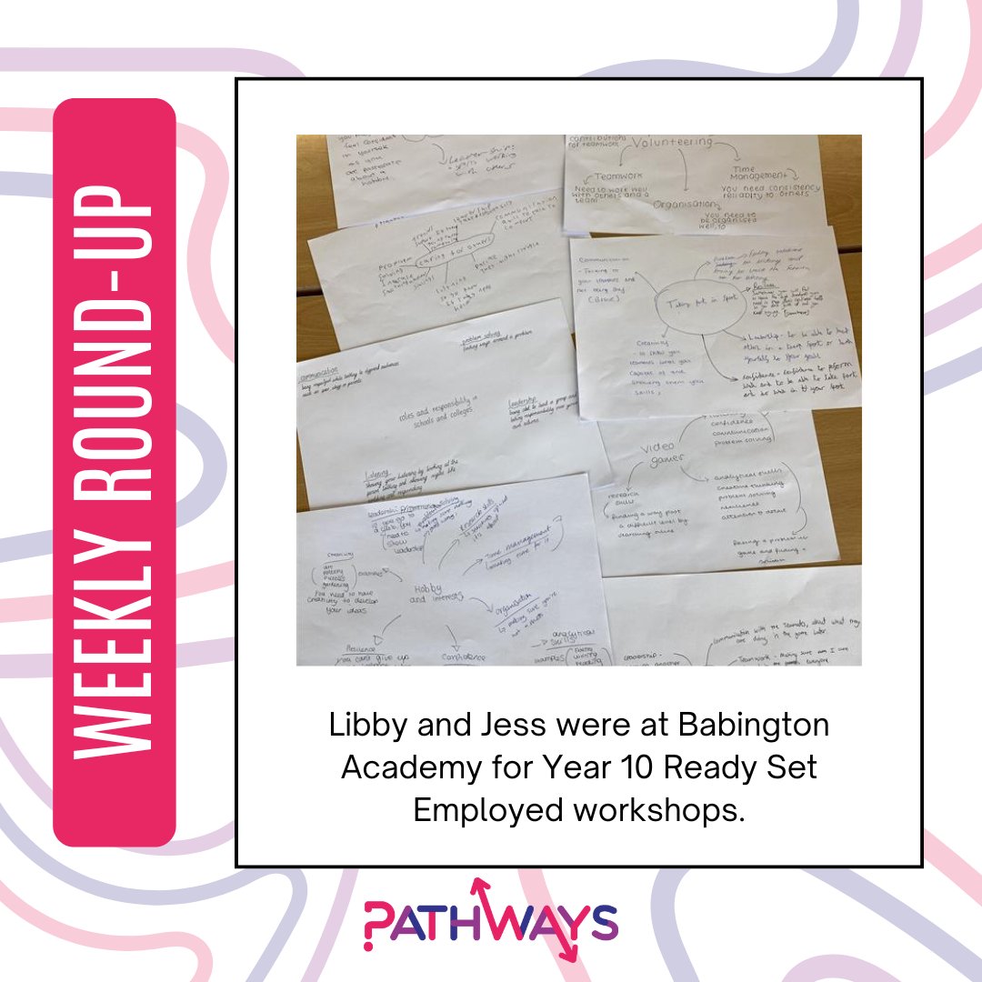 The Pathways team have been busy in schools focussing on post-16 options.