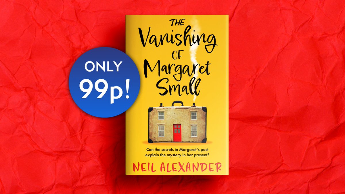 Embla Books (@emblabooks) on Twitter photo Meet Margaret Small: 75, Cilla Black's biggest fan, and your new favourite literary heroine ❤️
The page-turning mystery that's captured hearts around the world is only 99p this month.
Download 'The Vanishing of Margaret Small' by <a href="/neilalexander_/">Neil Alexander</a> now! Meet Margaret Small: 75, Cilla Black's biggest fan, and your new favourite literary heroine ❤️
The page-turning mystery that's captured hearts around the world is only 99p this month.
Download 'The Vanishing of Margaret Small' by <a href="/neilalexander_/">Neil Alexander</a> now!