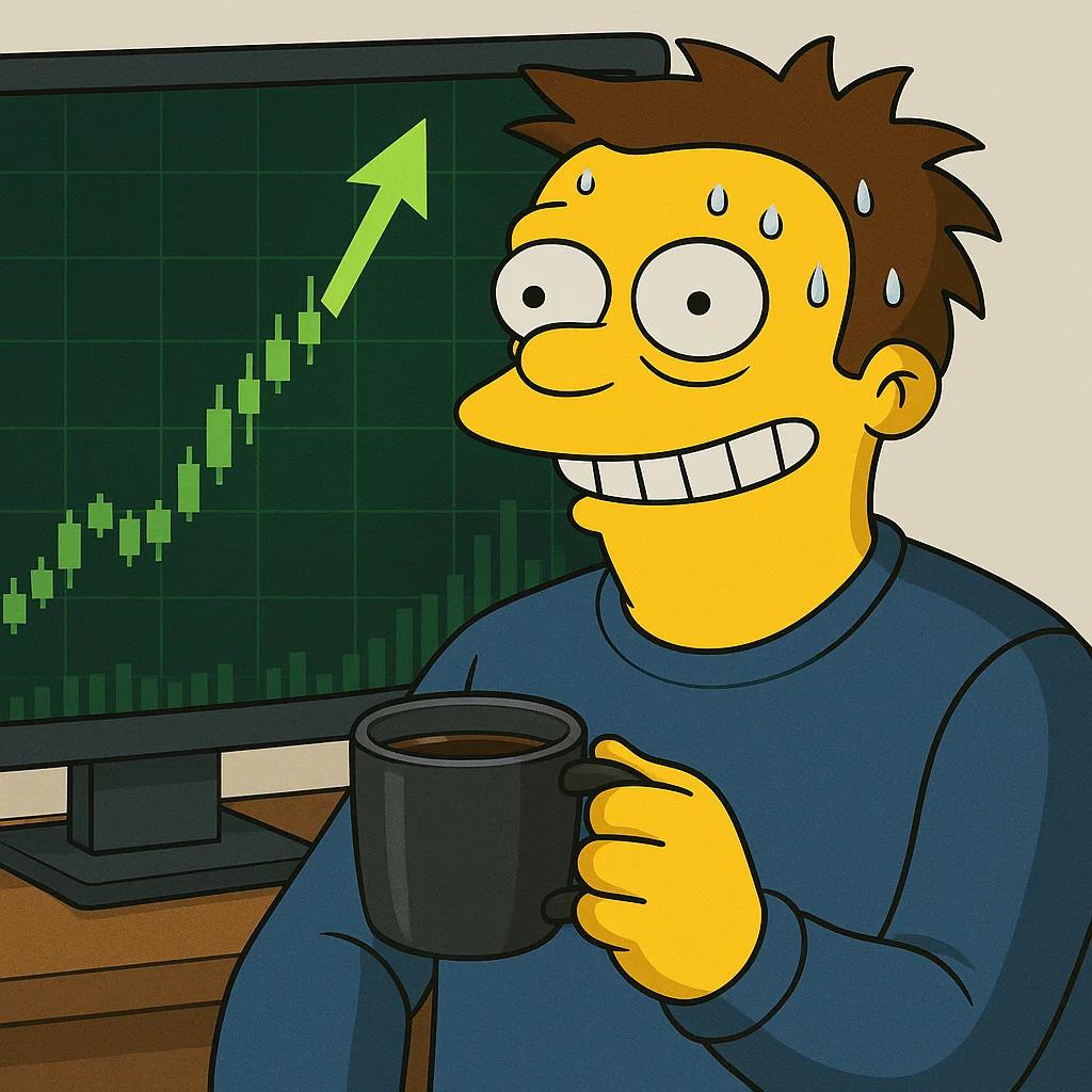 Sipping coffee ☕ Pretending I'm calm 😅

While $HOLD goes absolutely vertical 📈💥