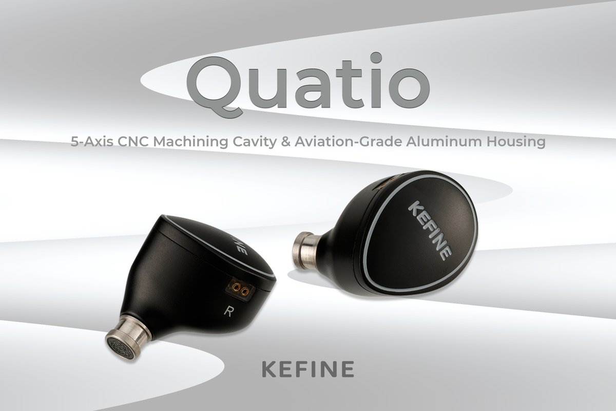 🤖𝑾𝒉𝒆𝒓𝒆 𝒔𝒄𝒊𝒆𝒏𝒄𝒆 𝒔𝒉𝒂𝒑𝒆𝒔 𝒔𝒐𝒖𝒏𝒅🔧
👏Crafted with 5-axis CNC precision and aviation-grade aluminum~🪶
🍃Our KEFINE Quatio is here to elevate your listening!✈
#KEFINE #Quatio #IEM #HiFi #Audio #Audiophile #CNC #music #Gaming #desktop