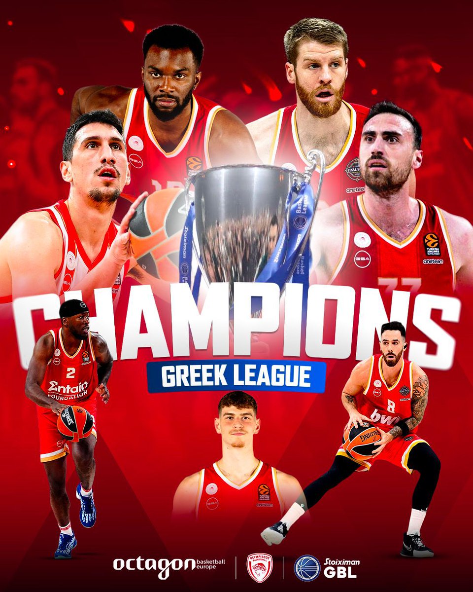 Our champs for <a href="/StoiximanGBL/">GBL</a> 2025!
#octagonfamily #octagoneurope #octagonbasketball