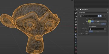 fuckcentedfr's tweet photo. 5⃣ Decimate: The Decimate modifier reduces the polygon count of a mesh while preserving its overall shape as closely as possible, making it ideal for optimization without significant loss of visual fidelity. https://t.co/HxTffz6kr5