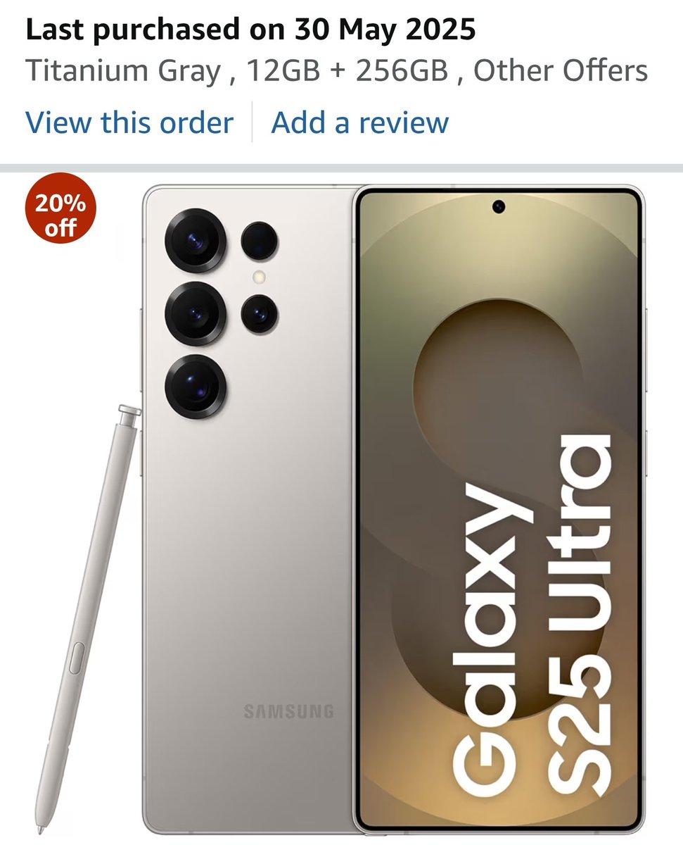 Advocate Sunil Sharma (@angrishsunil) on Twitter photo Hey <a href="/amazonIN/">Amazon India</a> <a href="/AmazonHelp/">Amazon Help</a>
I placed this order and received the handset which is used. The mobile phone was activated way prior to my order date. And there seems to be no working option for return or replace.
Anything I select in return or replace ends up with talking to Hey <a href="/amazonIN/">Amazon India</a> <a href="/AmazonHelp/">Amazon Help</a>
I placed this order and received the handset which is used. The mobile phone was activated way prior to my order date. And there seems to be no working option for return or replace.
Anything I select in return or replace ends up with talking to
