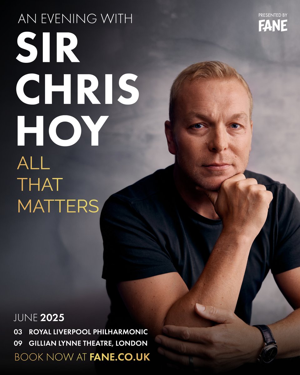 CelebBulletin's tweet image. .@chrishoy celebrates the publication of his book #AllThatMatters with a show at the Gillian Lynne Theatre #London tonight @FaneProductions