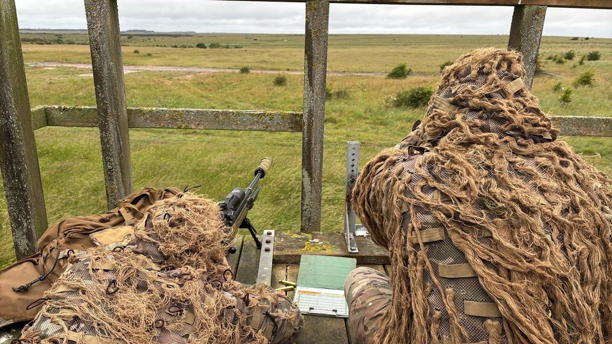 Silent. Steady. Lethal. 🎯

Fusilier snipers recently took part in a sniper concentration on Salisbury Plain, honing precision, patience, and lethality in demanding conditions.