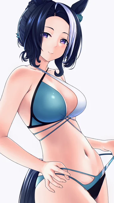 ラモーヌお姉様のビキニ姿 #ウマ娘 #メジロラモーヌ