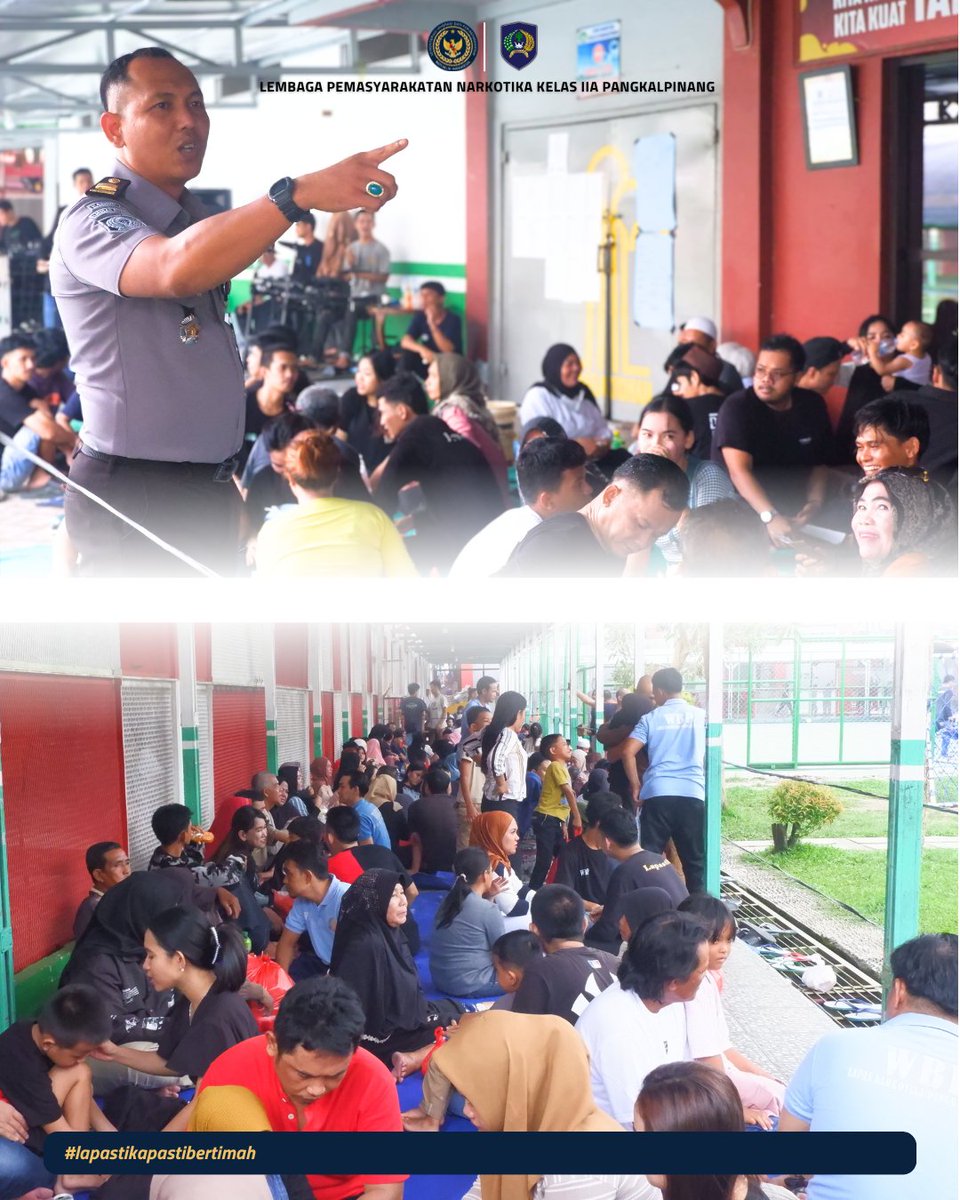 lpn_pkpinang's tweet photo. #kemenimipas
#guardandguide
#ditjenpas
#pemasyarakatan
#lapasnarkotikapangkalpinang
#bertimah https://t.co/tdbzzNXQpe