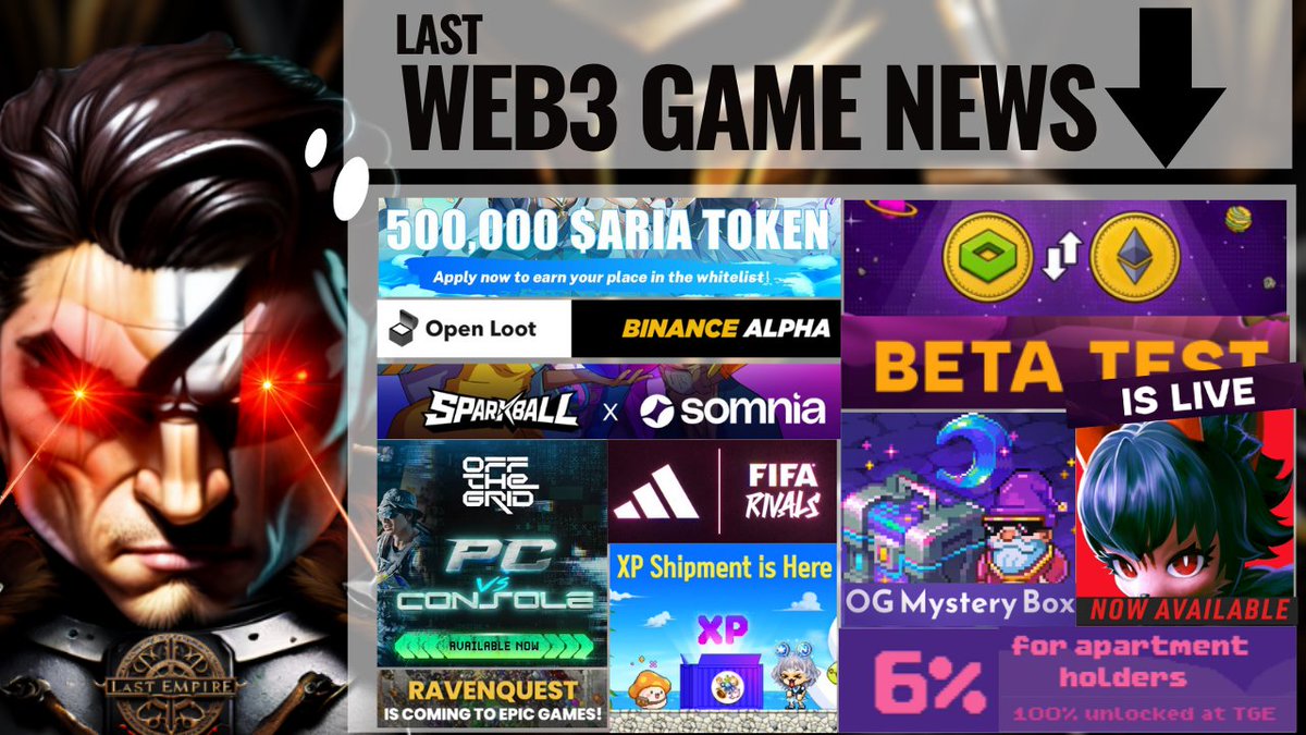 LAST WEB3 GAME NEWS  🎮 TR/EN

(Click here if you want to read the English version)

Web3 oyun sektörü öldü mü? Güncel gelişmeleri, etkinlikleri ve haberleri merak ediyorsan...

Web3 oyun dünyasındaki önemli haberleri ve gelişmeleri bülten formatında paylaşmaya devam ediyorum!