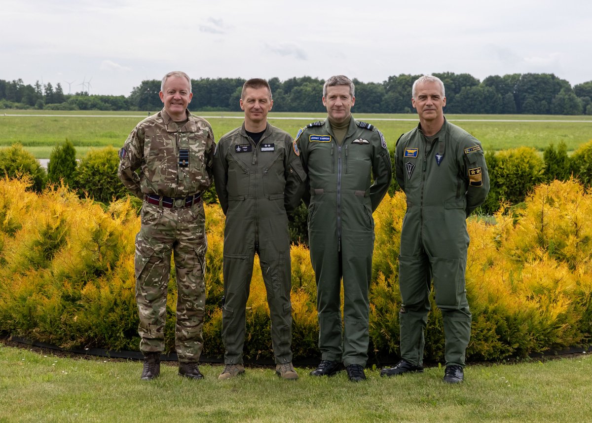 I visited Operation Chessman in Poland on Friday. RAF Typhoons are flying alongside Swedish Air Force Gripen conducting vital NATO air policing missions. It’s a powerful demonstration of the strength of our alliance and the critical role it plays in deterring our adversaries.