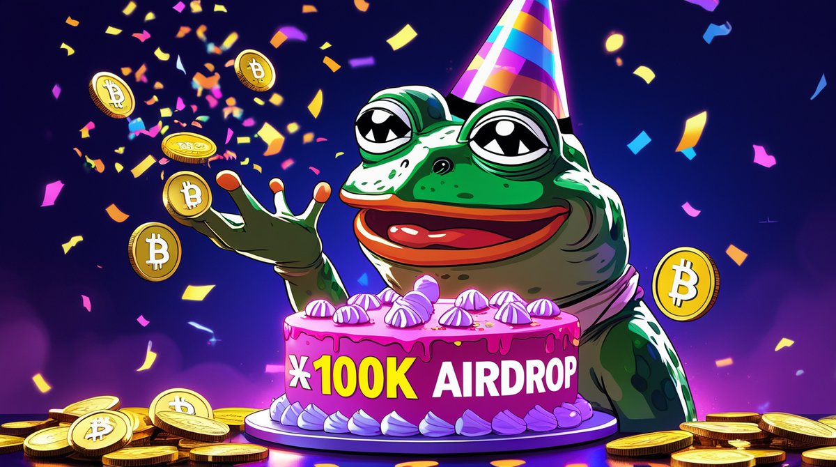 Pepechein_X's tweet image. 🎉 $PEPECHEIN CREATOR'S BIRTHDAY GIVEAWAY!

WANT FREE 100K $PEPECHEIN?

👉 Like + retweet this post
👉 Drop your SOL wallet in replies
👉 First 100 people get coins at launch!

#PepeChein #Airdrop #Memecoin