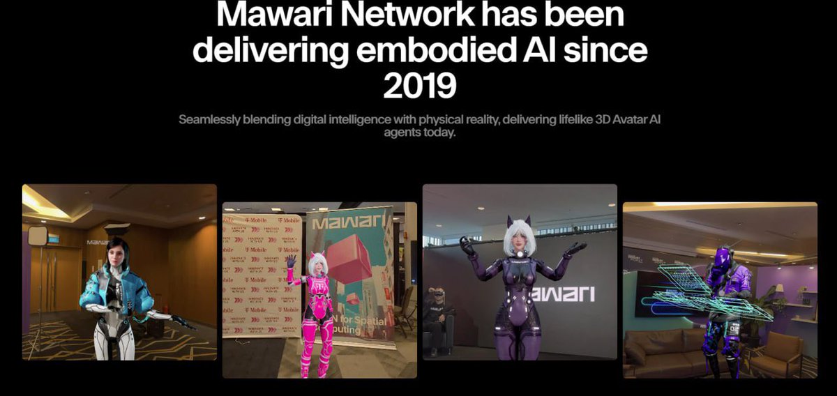 Mawari đang mở khóa tương lai của XR &amp; Spatial Computing.

Họ vừa ra mắt DIO - Decentralized Infrastructure Offering đầu tiên dành cho compute nhập vai

Mawari đã xây dựng DePIN đầu tiên cho Spatial Computing cho phép stream nội dung 3D tích hợp AI theo thời gian