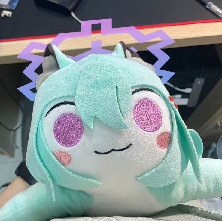 TLSLime's tweet photo. Shigure's plush dolls are now available for purchase, but are currently only available on Taobao. Subsequent shipments will be made between the end of June and the beginning of July.  
The basic purchase option is $20 (=・��・=)
https://t.co/zcJjFivStQ
#ブルアカ #間宵シグレ https://t.co/fQOFC76Hna